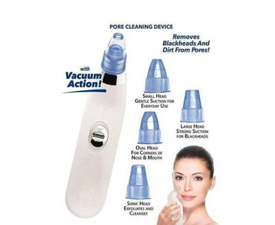 Blackhead Suction Remover & Pore Vacuum | Cell Operated